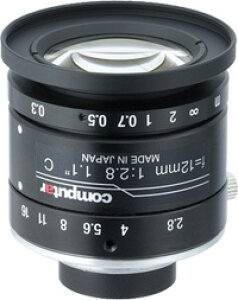 CCTV�����Y CBC(computar) V1228-MPY2 1.1�^�p���𑜓x�����Y �œ_���� 12mm 12���K C-mount