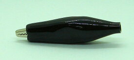 ミヤマ電器ミノムシクリップMJ006-K (MJ-006-K)（黒）