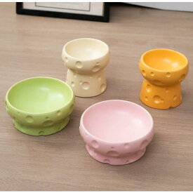 フードボウル 食べやすい 高さがある おしゃれ 陶器 猫 犬 食器 餌入れ ペット 猫用食器 猫の食器 吐き戻し ご飯皿 猫皿 餌皿 ご飯台 餌台 食器台 フードボール