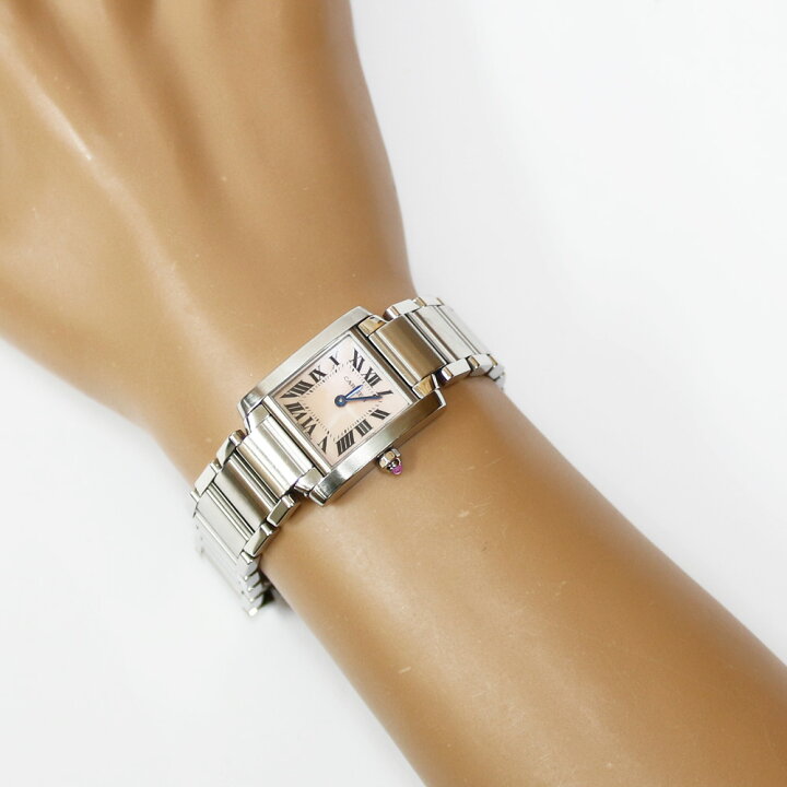 楽天市場】【送料無料】【中古】 CARTIER カルティエ SS 腕時計 タンク  