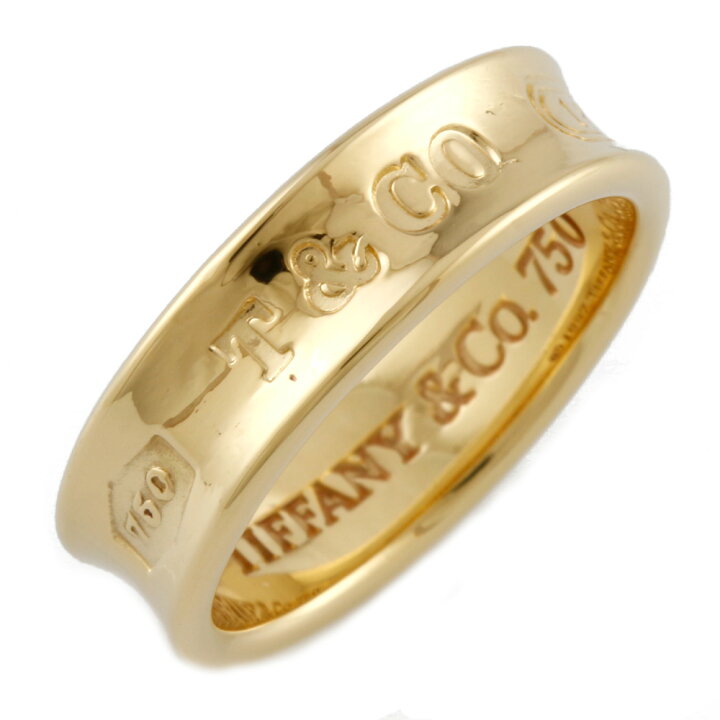 楽天市場】【送料無料】【中古】 TIFFANY&Co. ティファニー K18 リング 