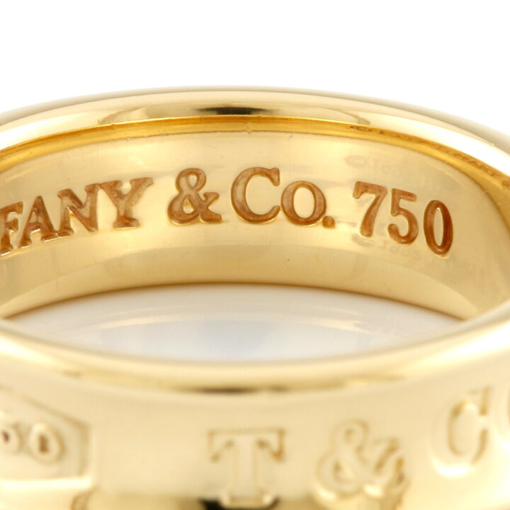 楽天市場】【送料無料】【中古】 TIFFANY&Co. ティファニー K18 リング 