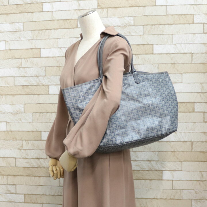 楽天市場】ゴヤール GOYARD サンルイ PM ショルダーバッグ グレー 