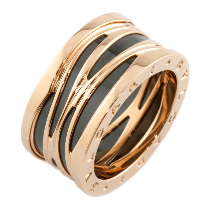 楽天市場】【送料無料】【中古】 BVLGARI ブルガリ K18PG リング 指輪  