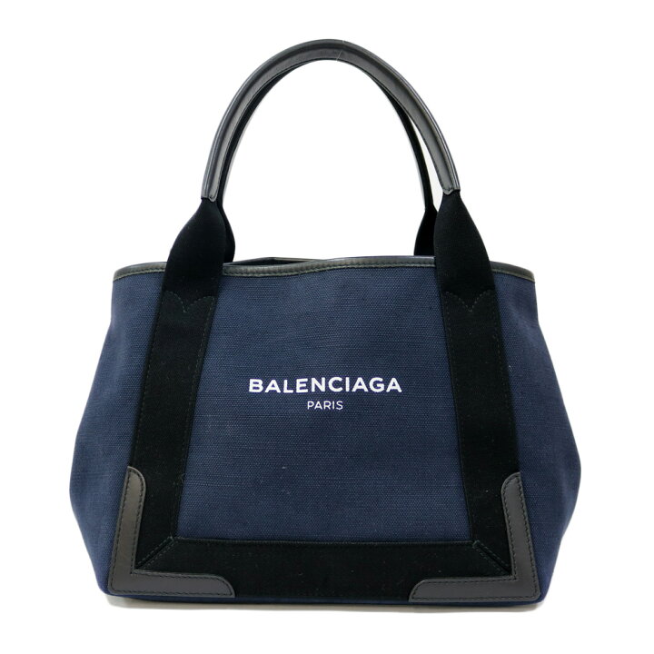 楽天市場】【限界値下げ祭】 バレンシアガ BALENCIAGA ネイビーカバ S  