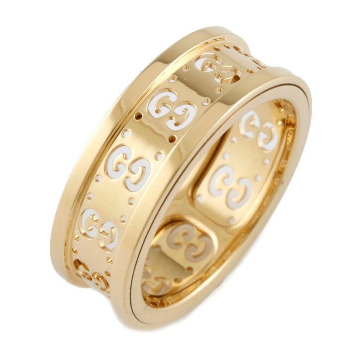 楽天市場】【送料無料】【中古】 GUCCI グッチ K18 リング 指輪  