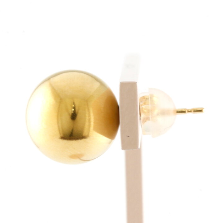 楽天市場】K18 ピアス 丸玉 10mm ボール ゴールド ボールピアス 丸玉 