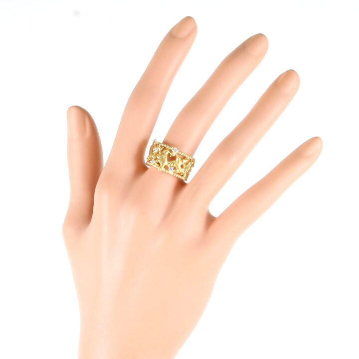 楽天市場】【送料無料】【中古】 TASAKI タサキ K18 リング 指輪 11号 