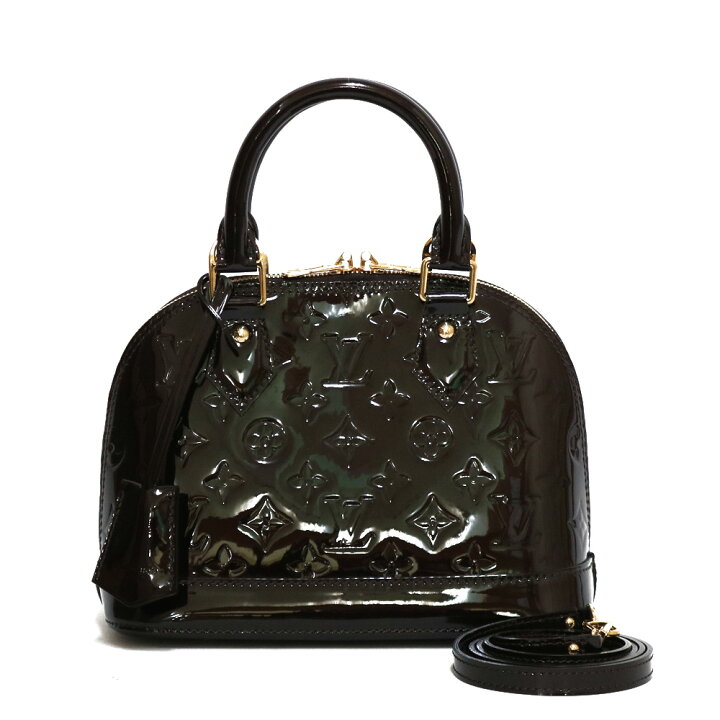 楽天市場】ルイヴィトン LOUIS VUITTON アルマBB モノグラムヴェルニ  