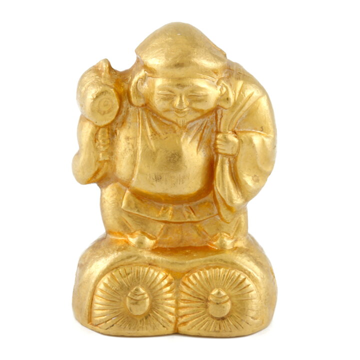 楽天市場】【送料無料】【中古】 K24 金工芸品 大黒様 七福神 縁起物 