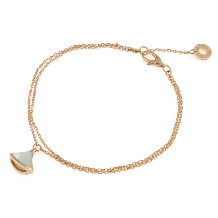 楽天市場】【送料無料】【中古】 BVLGARI ブルガリ K18PG ブレスレット  