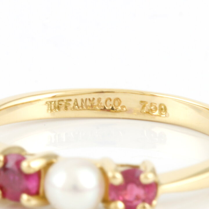 楽天市場】【送料無料】【中古】 TIFFANY&Co. ティファニー K18 リング 