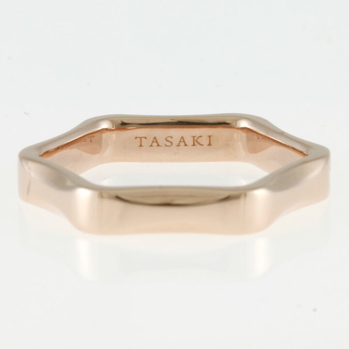 楽天市場】【送料無料】【中古】 TASAKI タサキ K18PG リング 指輪 