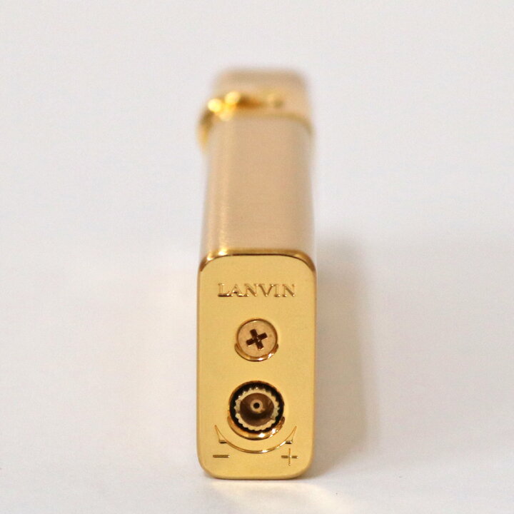 楽天市場】【送料無料】【中古】 LANVIN ランバン ライター ゴールド 