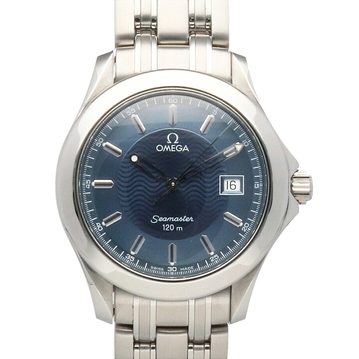 楽天市場 送料無料 中古 Omega オメガ Ss 腕時計 シーマスター 2511 81 シルバー ブルー メンズ おしゃれ かっこいい おすすめ ギフト プレゼント ステンレススチール Sh Bim ｒ ｋ リサイクルキング