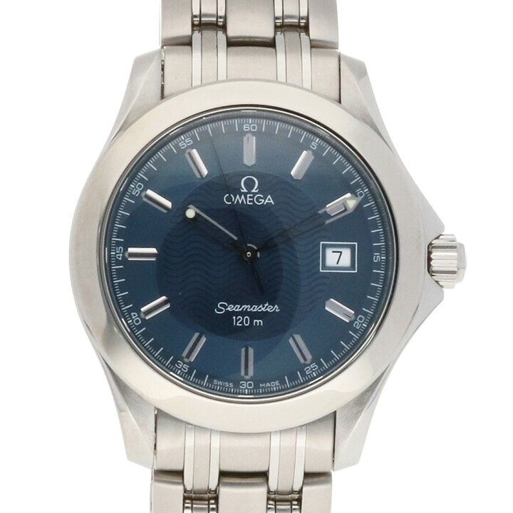 楽天市場 送料無料 中古 Omega オメガ Ss 腕時計 シーマスター1ｍ 2511 81 シルバー ブルー メンズ おしゃれ かっこいい おすすめ ギフト プレゼント ステンレススチール Sh Bim ｒ ｋ リサイクルキング