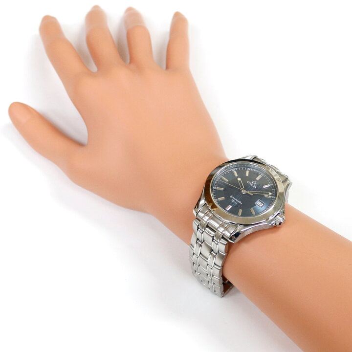 楽天市場 送料無料 中古 Omega オメガ Ss 腕時計 シーマスター1ｍ 2511 81 シルバー ブルー メンズ おしゃれ かっこいい おすすめ ギフト プレゼント ステンレススチール Sh Bim ｒ ｋ リサイクルキング