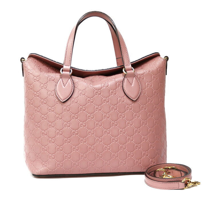 楽天市場】グッチ GUCCI グッチシマ ショルダーバッグ ピンク 