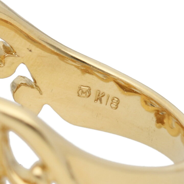 K18 リング 幅1.2㎜ 長さ40cm 1.79 g mikimoto ミキモト リング・指輪 12号