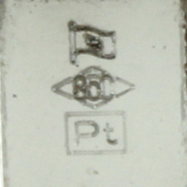 楽天市場】喜平 プラチナ ブレスレット 約21g 6面ダブル 6DCW 20cm  