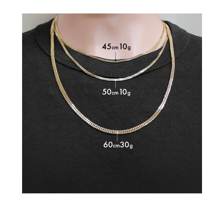 楽天市場】喜平 ネックレス 約23g 12面トリプル 12DCT 45cm 留め具 中  