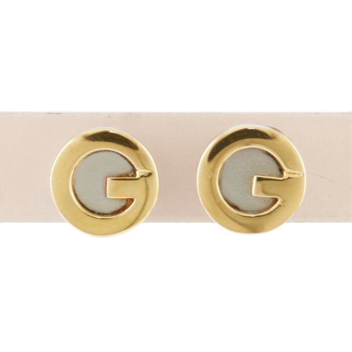 楽天市場】【送料無料】【中古】 GUCCI グッチ K18 SS ピアス Gマーク