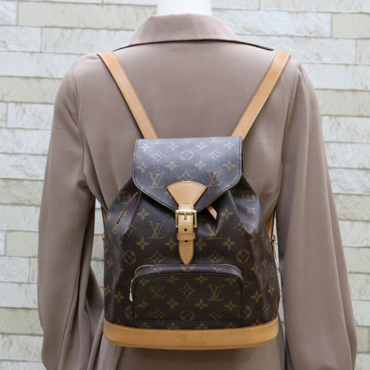 楽天市場】【限界値下げ祭】 ルイヴィトン LOUIS VUITTON モンスリMM  
