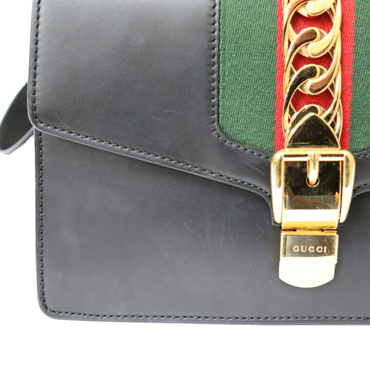 楽天市場】【限界値下げ祭】 グッチ GUCCI シルヴィ ショルダーバッグ 