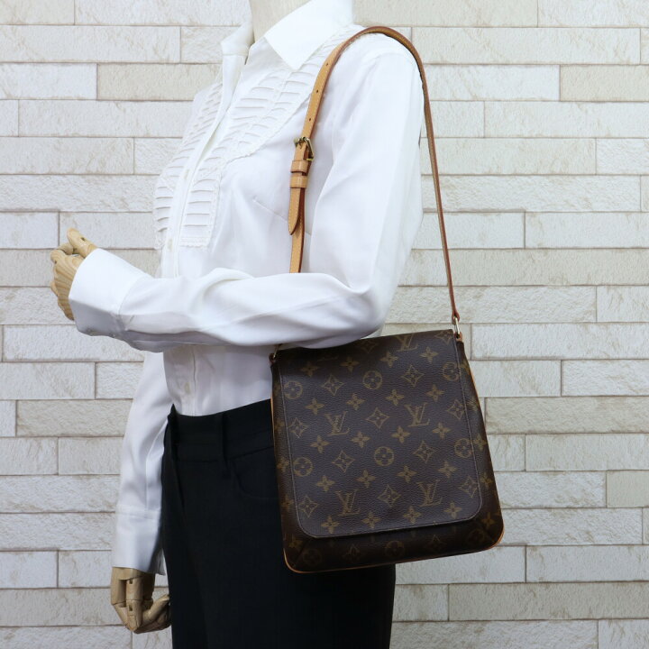 楽天市場】ルイヴィトン LOUIS VUITTON ミュゼットサルサ モノグラム  