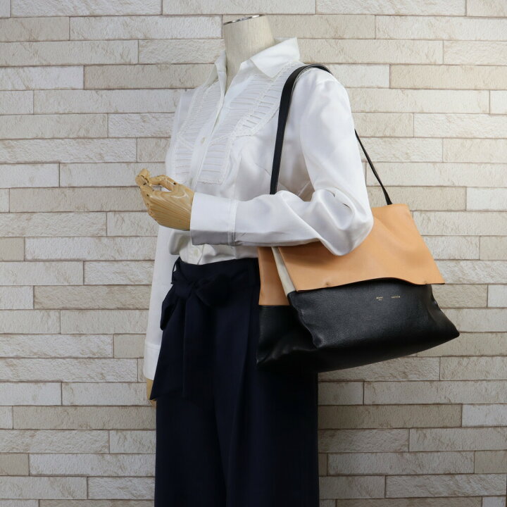 楽天市場】セリーヌ CELINE オールソフト ショルダーバッグ ベージュ  