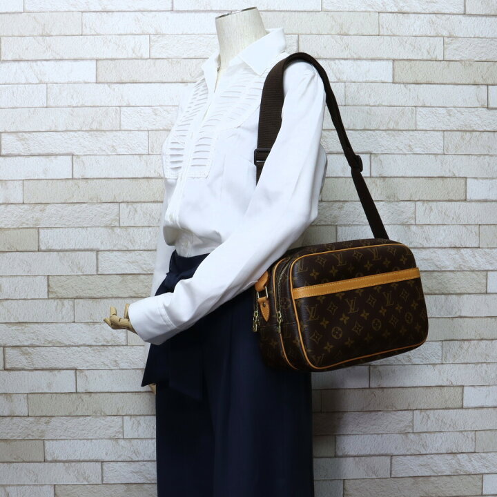 楽天市場】ルイヴィトン LOUIS VUITTON リポーターPM モノグラム 