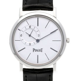 【限界値下げ祭9-OF】 ピアジェ PIAGET アルティプラノ 腕時計 時計 K18WG P10411 メンズ 中古