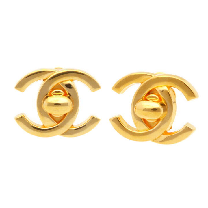楽天市場】【送料無料】【中古】 CHANEL シャネル イヤリング ココ  