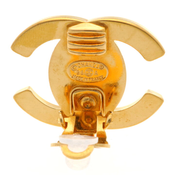 楽天市場】【送料無料】【中古】 CHANEL シャネル イヤリング ココ  