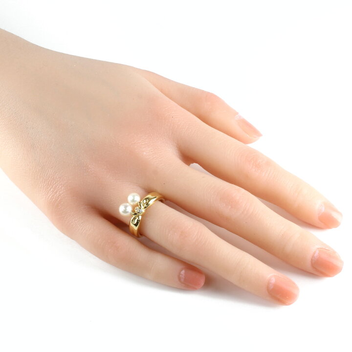 楽天市場】タサキ TASAKI リング 指輪 11号 18金 K18ゴールド パール 