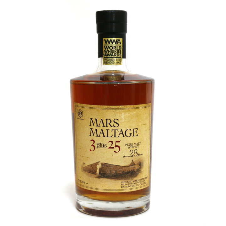 楽天市場】ウイスキー マルスモルテージ MARS MALTAGE 3プラス25 28年 