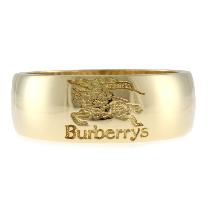 楽天市場】【送料無料】【中古】 BURBERRY バーバリー K18 リング Burberry リングゴールド19号