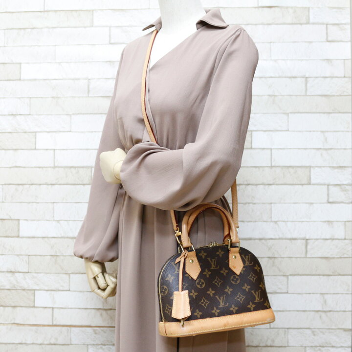 楽天市場】ルイヴィトン LOUIS VUITTON アルマBB モノグラム  