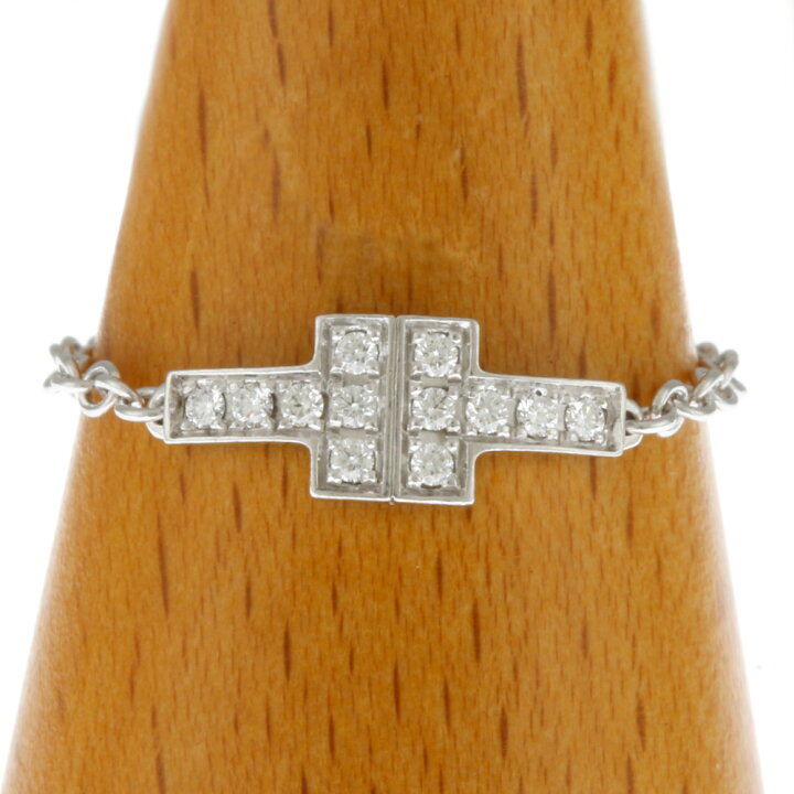 楽天市場】ティファニー TIFFANY&Co. TTWOチェーン リング 指輪 11号 