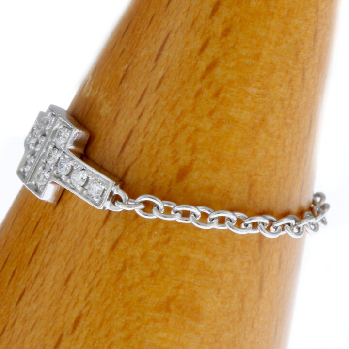 楽天市場】ティファニー TIFFANY&Co. TTWOチェーン リング 指輪 11号 