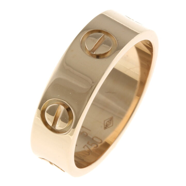 楽天市場】カルティエ CARTIER ラブリング #51 リング・指輪 11号 18金 