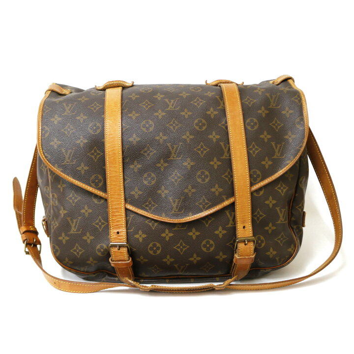 楽天市場】ルイヴィトン LOUIS VUITTON ソミュール43 モノグラム 