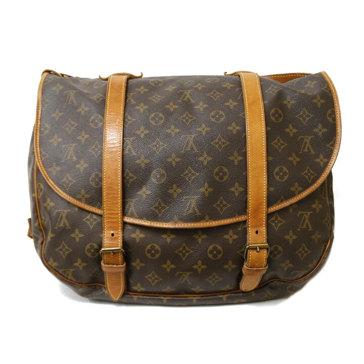 楽天市場】ルイヴィトン LOUIS VUITTON ソミュール43 モノグラム  