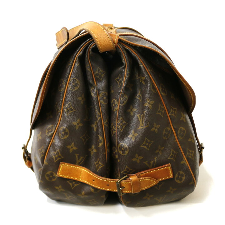 楽天市場】ルイヴィトン LOUIS VUITTON ソミュール43 モノグラム  