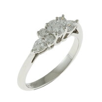 楽天市場】ティファニー セブンストーン リング（ジュエリー  