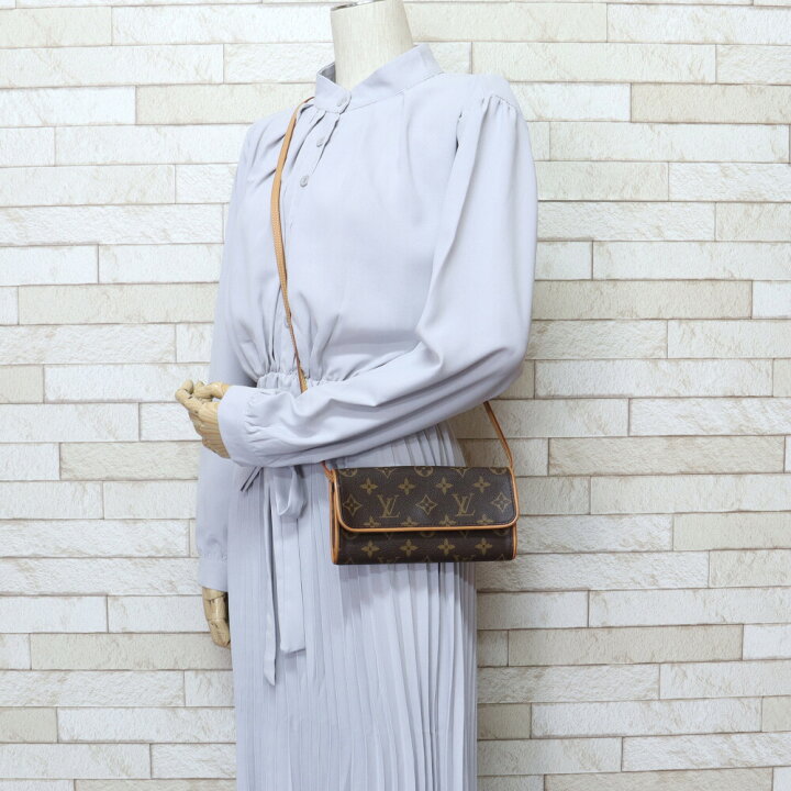 楽天市場】ルイヴィトン LOUIS VUITTON ポシェットツインPM モノグラム  