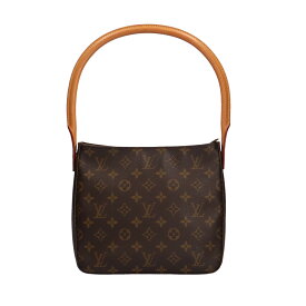 【限界値下げ祭】 ルイヴィトン LOUIS VUITTON ルーピングMM モノグラム ショルダーバッグ モノグラムキャンバス ブラウン レディース 中古