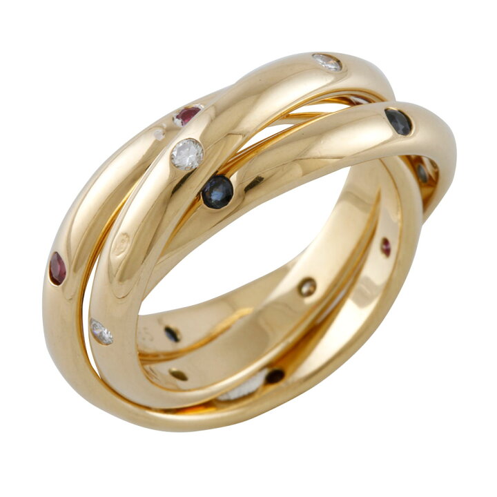 楽天市場】カルティエ CARTIER トリニティ コンステレーション リング 