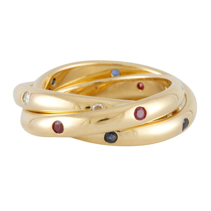 楽天市場】カルティエ CARTIER トリニティ コンステレーション リング 