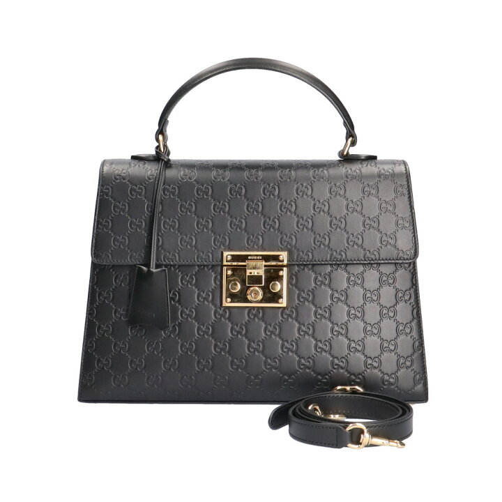 楽天市場】グッチ GUCCI パドロック グッチシマ ハンドバッグ 